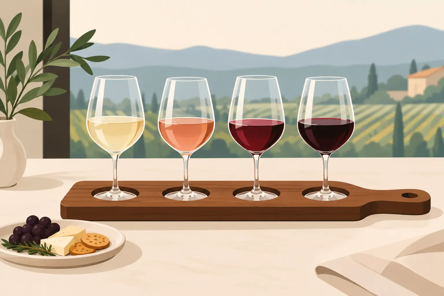 8 Wine Flight Menu Examples Guests Remember