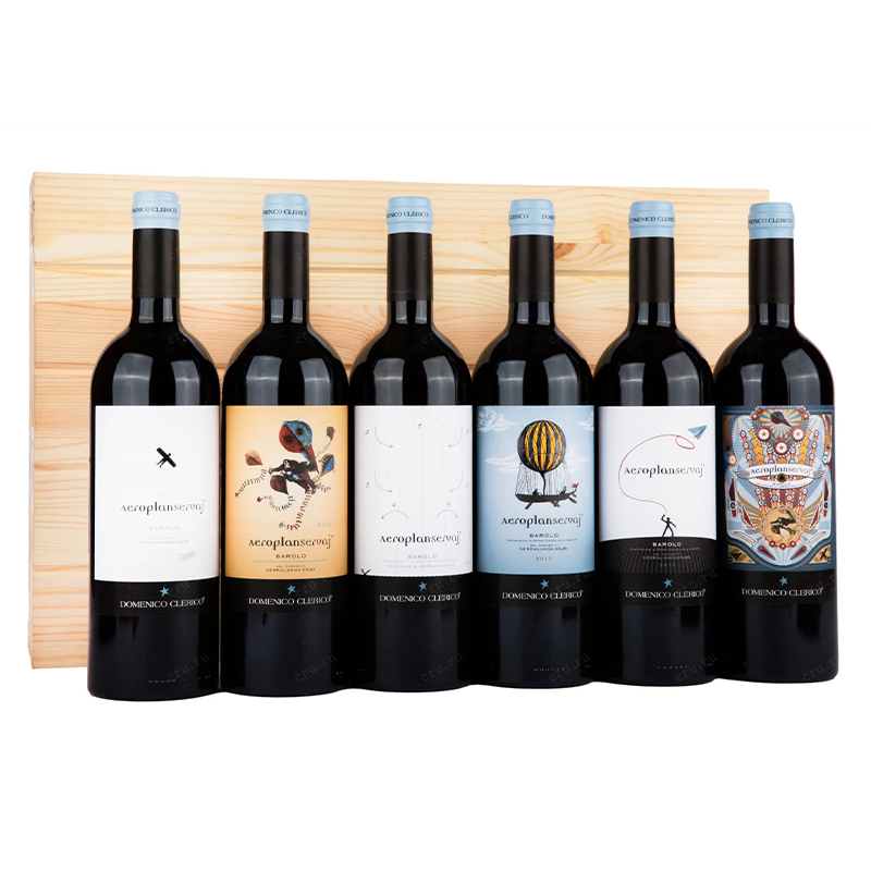 CASE OF 6: DOMENICO CLERICO BAROLO DOCG AEROPLAN SERVAJ 2021