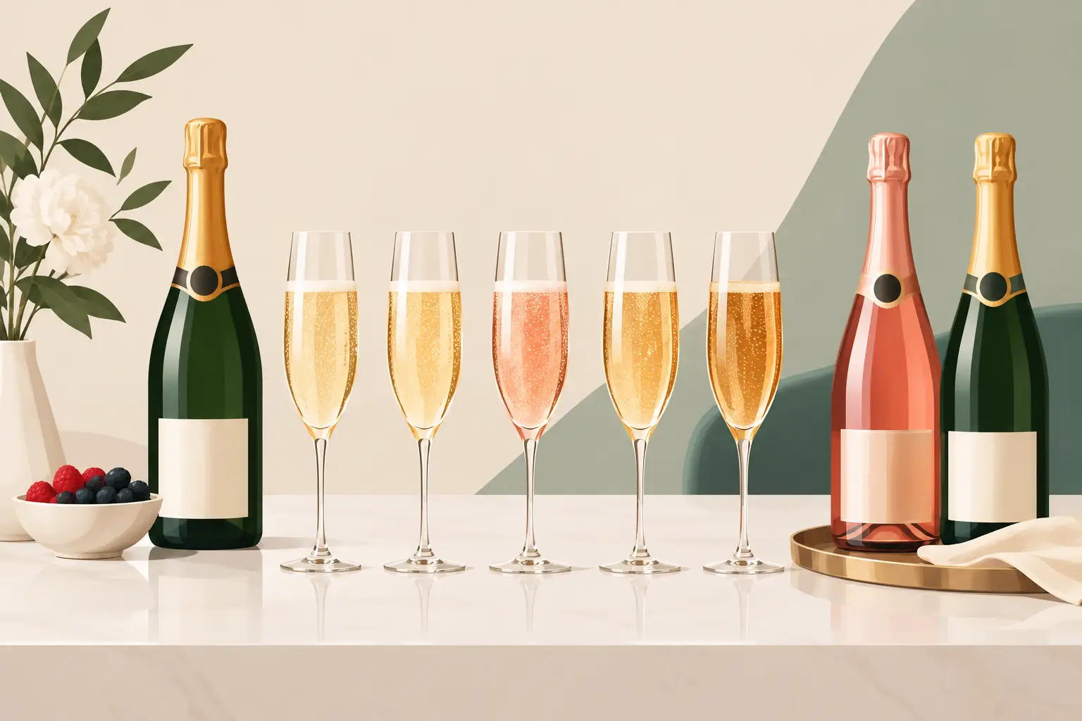 Champagne Sweetness Buying Guide for Every Table