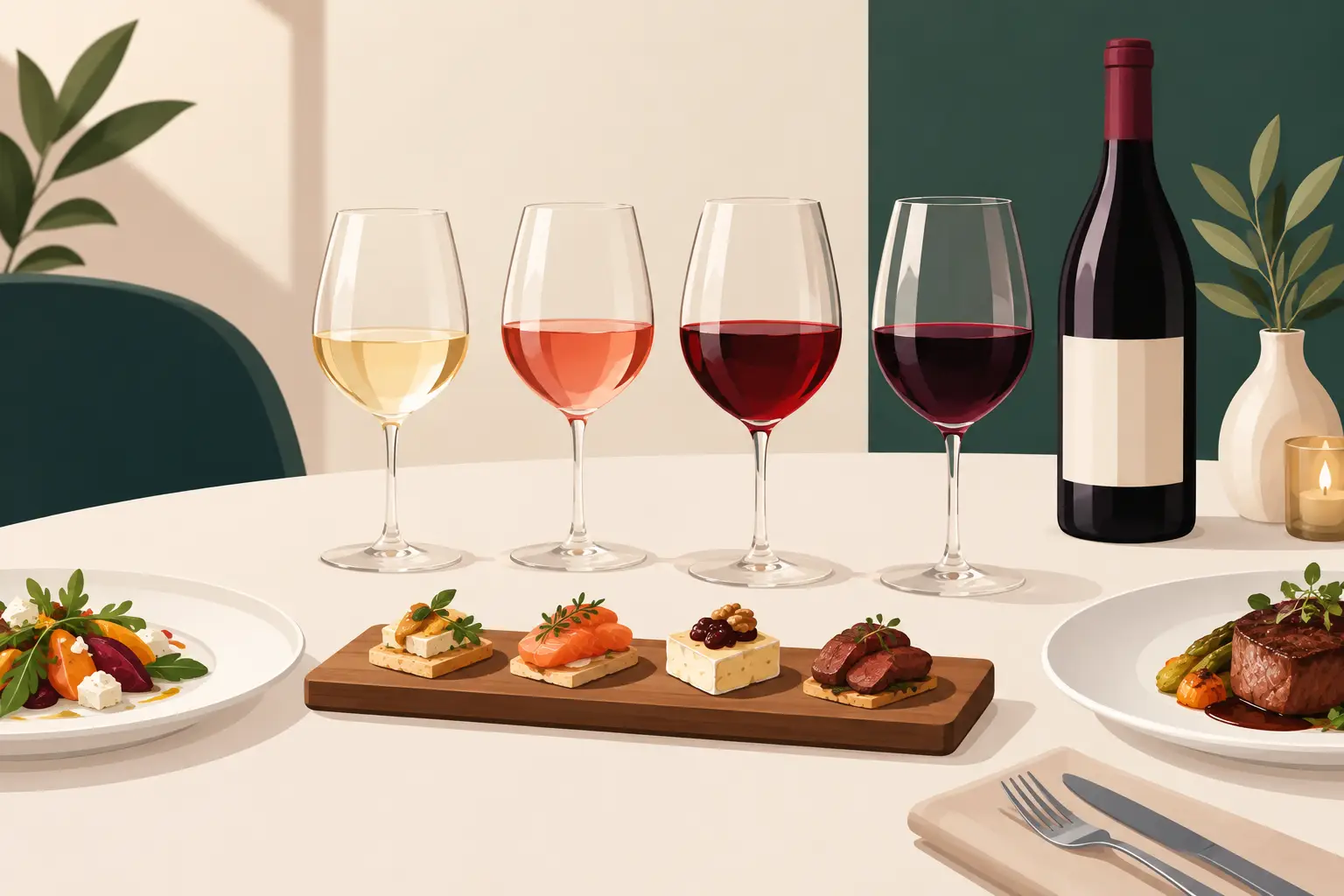 How to Plan a Wine Tasting Menu for Dinner