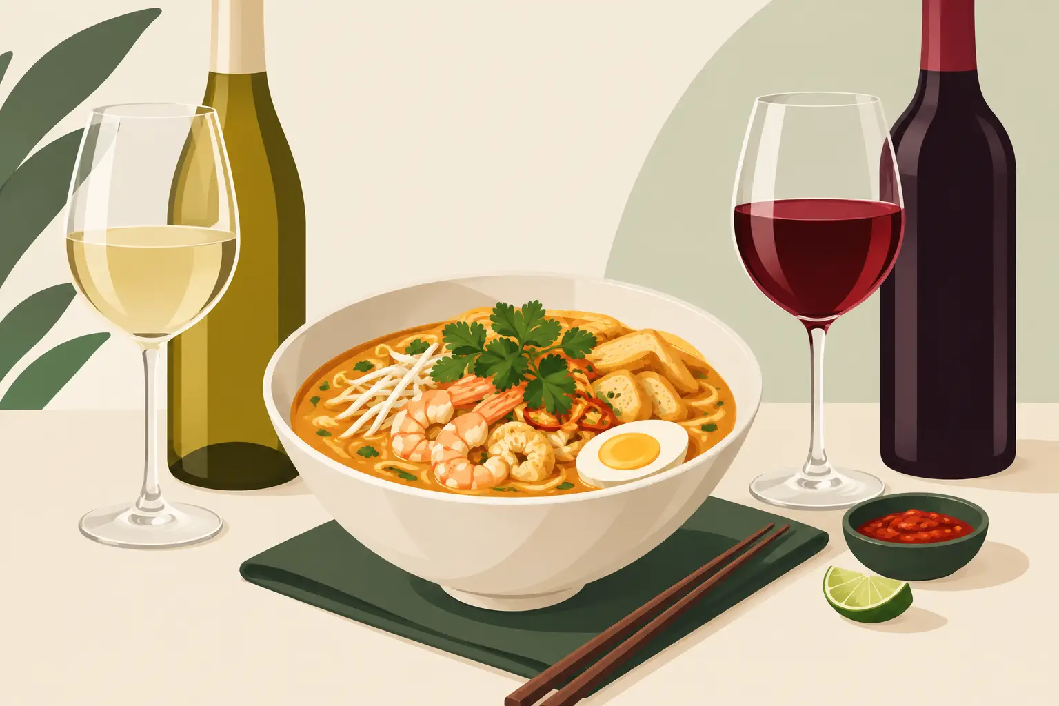 Which Wine Suits Laksa Best? A Pairing Guide