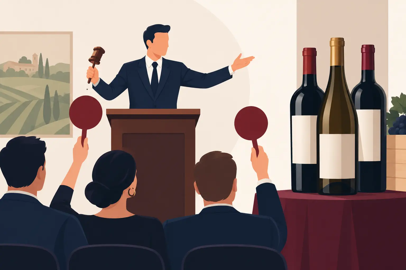 Wine Auctions: How to Bid With Confidence