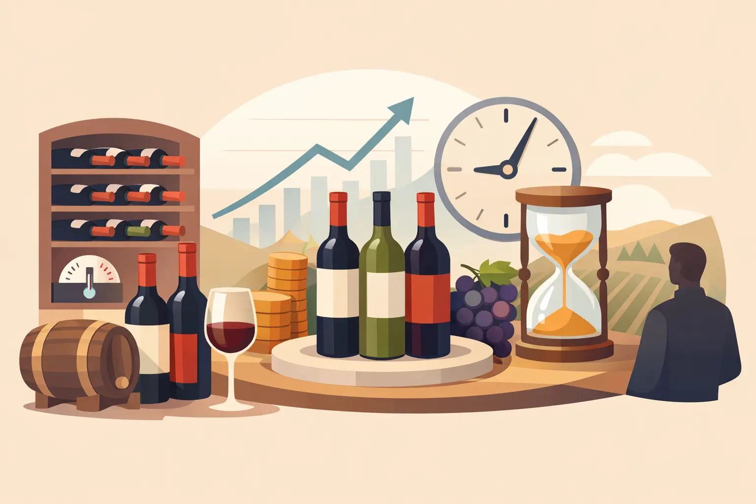 Wine Cellaring for Better Bottles and Better Timing